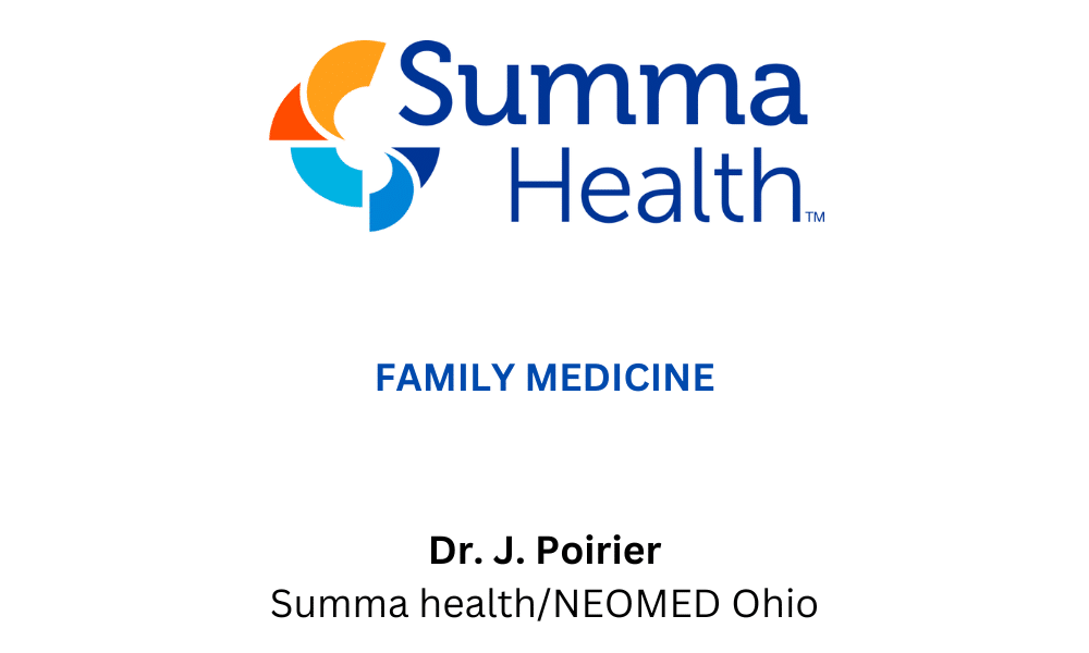 DR. J. POIRIER SUMMA HEALTH/ NEOMED OHIO