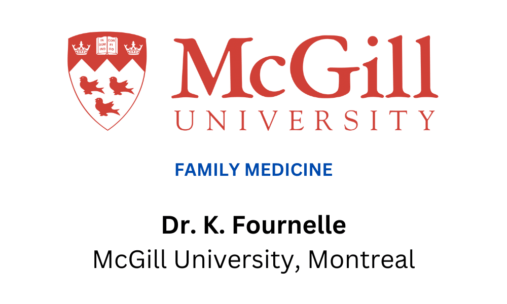 Dr. K. Fournelle McGill University Montreal
