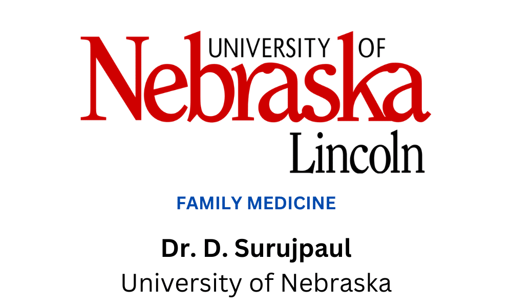 Dr. D. Surujpaul University Of Nebraska